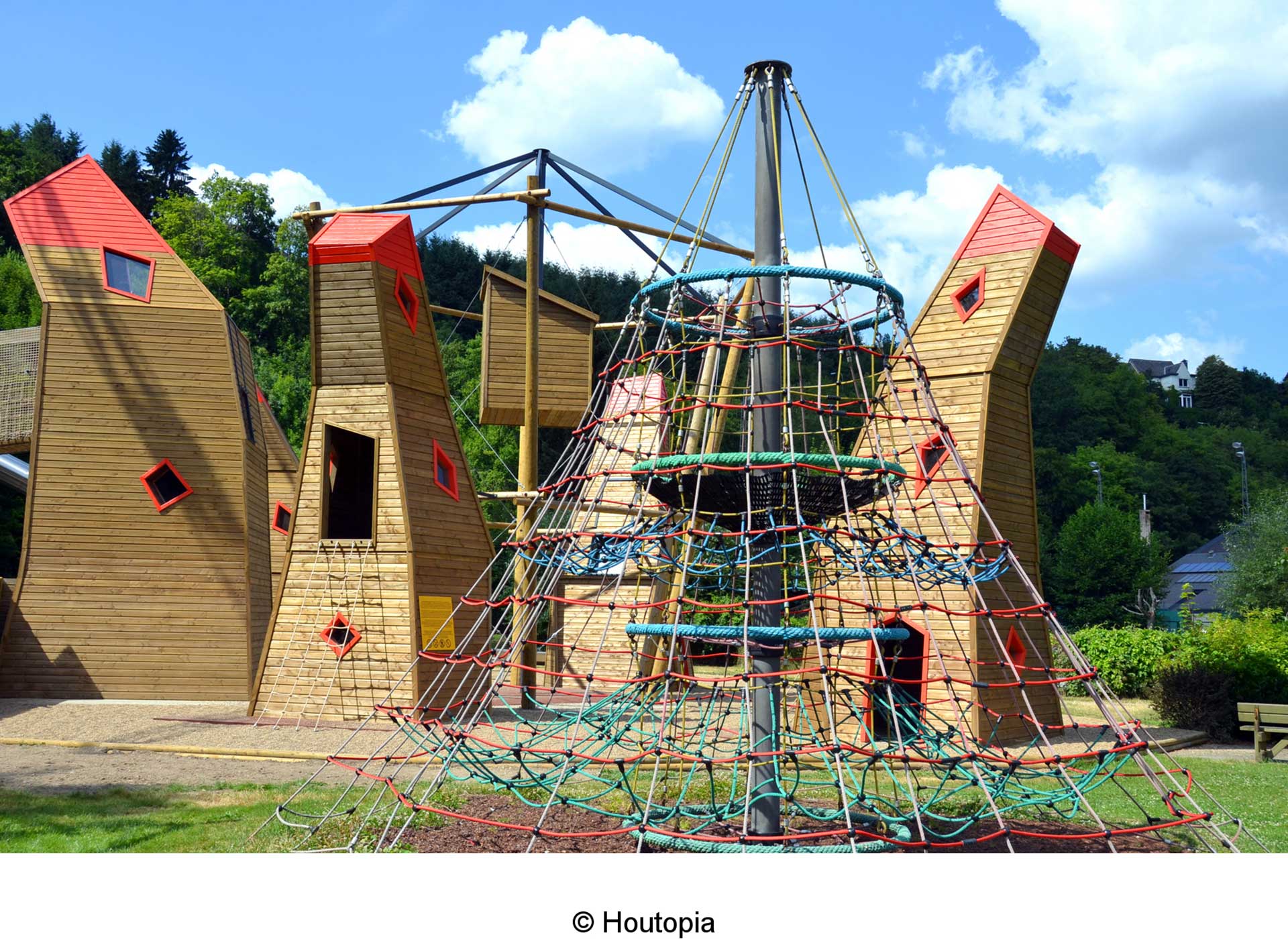 Ontdek Houtopia, een ontdekkings- en bewustmakingspark voor kinderrechten in Houffalize