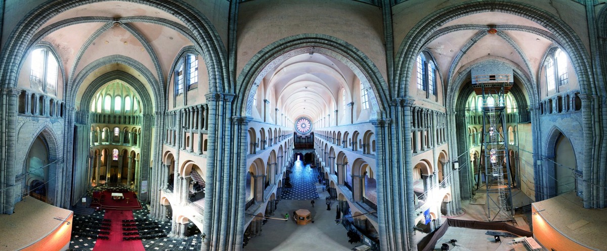 Vue intérieure - Cathédrale-Notre-Dame-Tournai