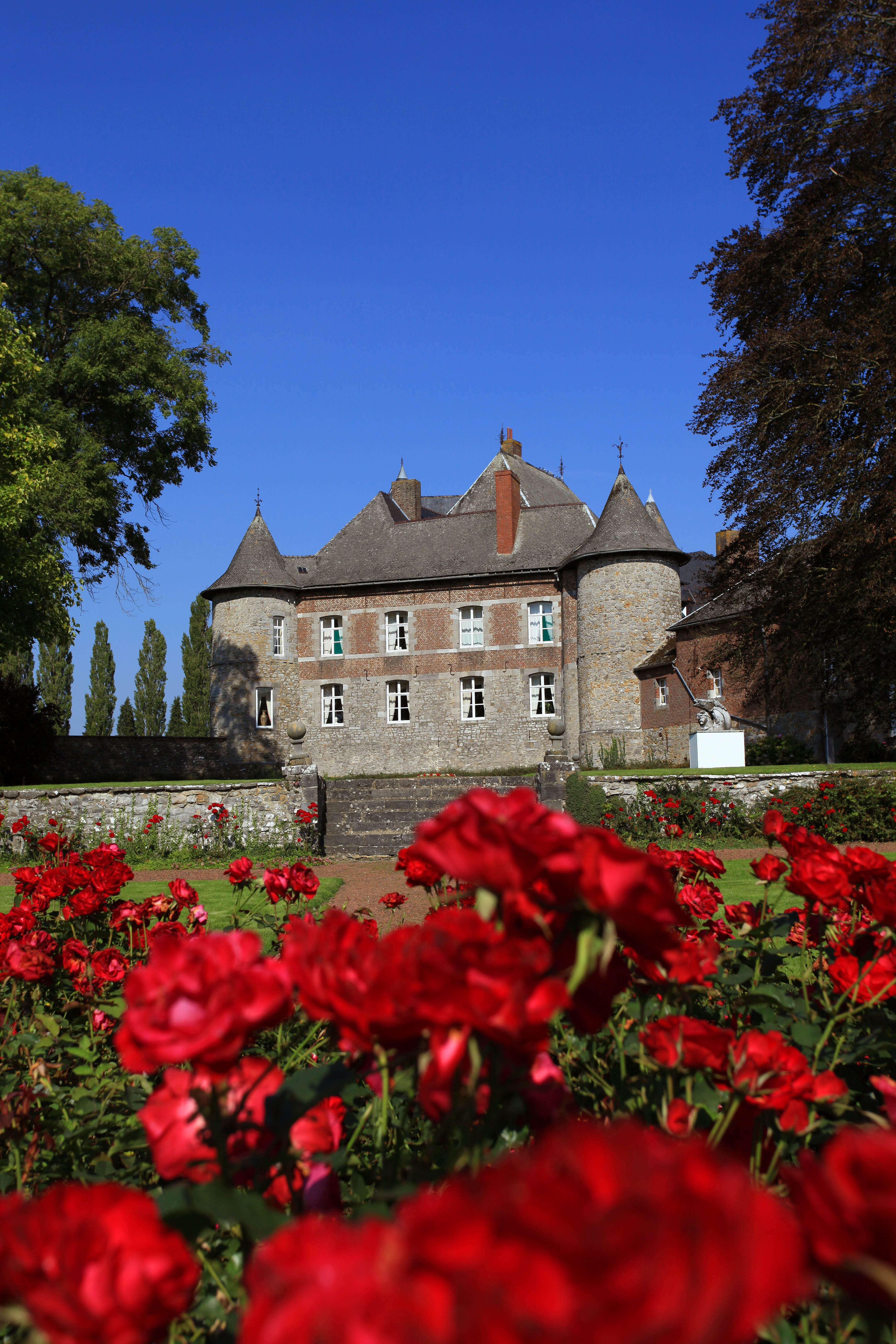 Le Château de Fosteau à Thuin