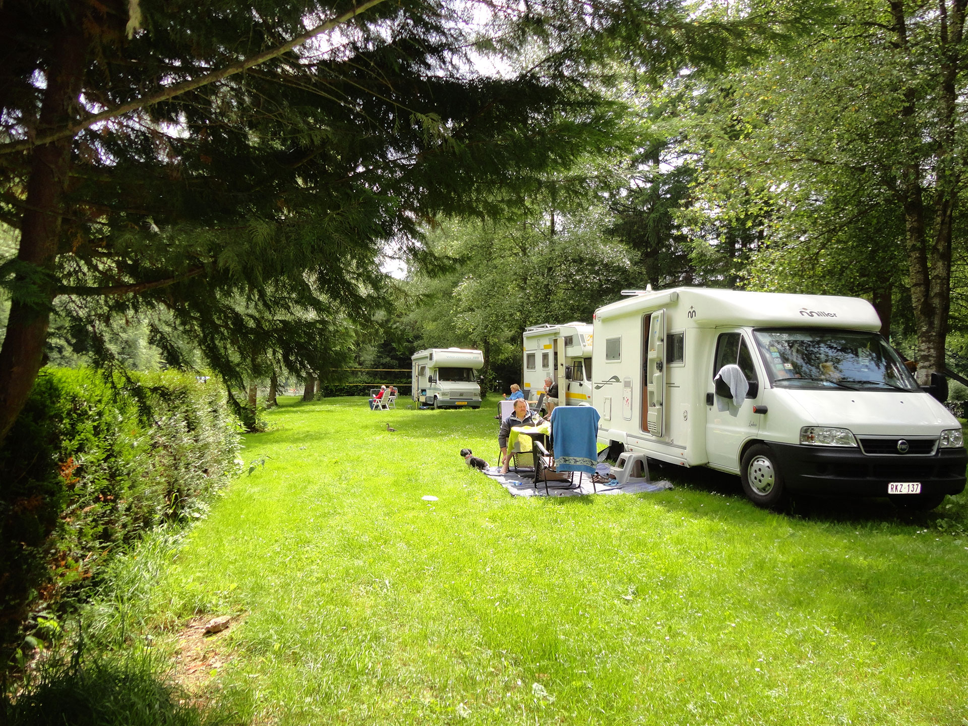 Camping - Ile de Faigneul - Poupehan - tente - caravane - camping-car