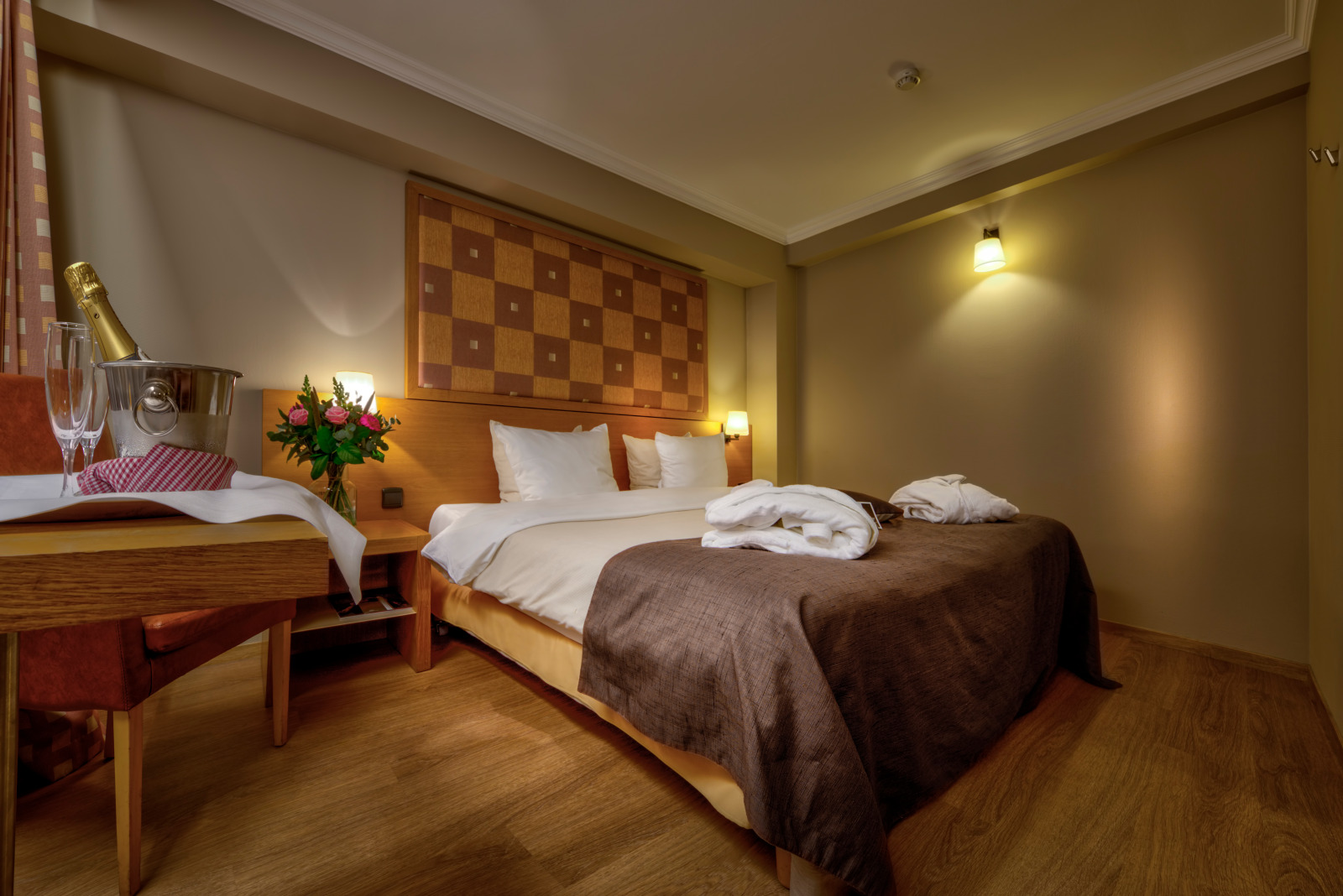 Übernachten in der Wallonie - Zimmer im Hotel Quartier-Latin in Marche-en-Famenne