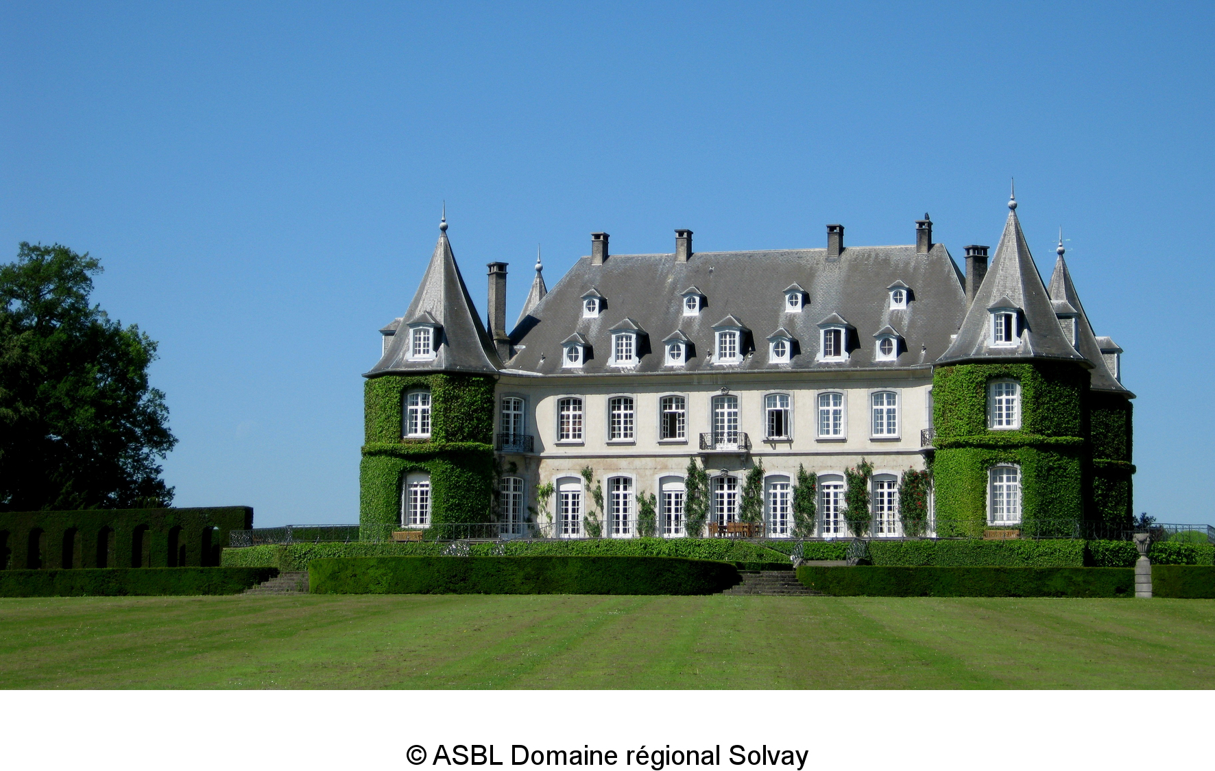 Découvrez le Chateau De La Hulpe, au Domaine Regional Solvay