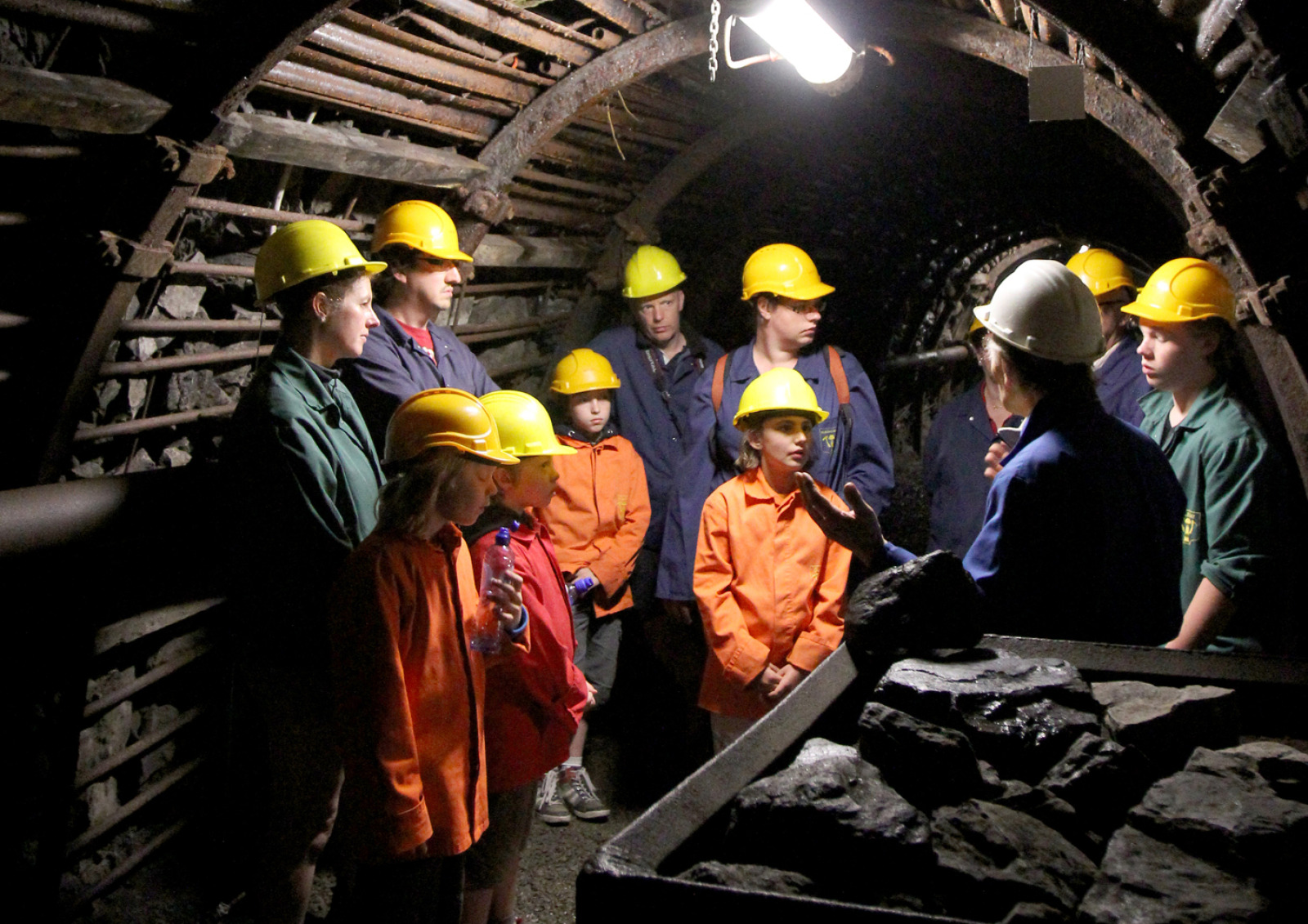 Visite du site de Blegny-Mine en province de Liège