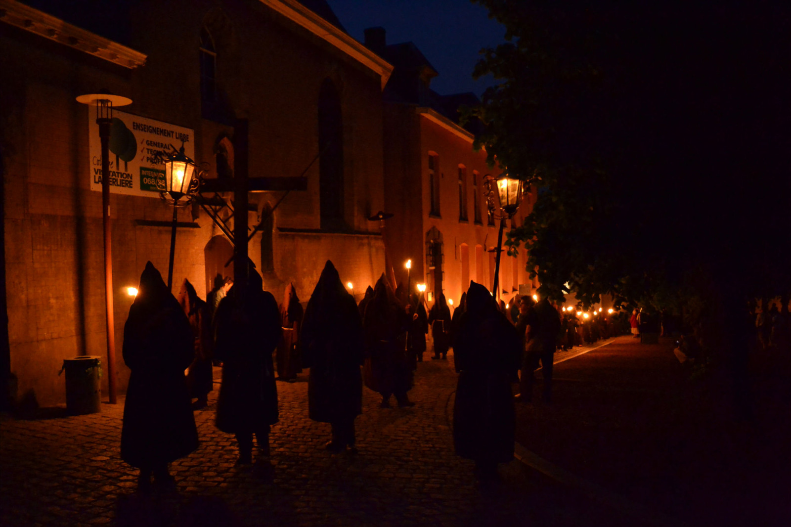 Procession nocturne des pénitents