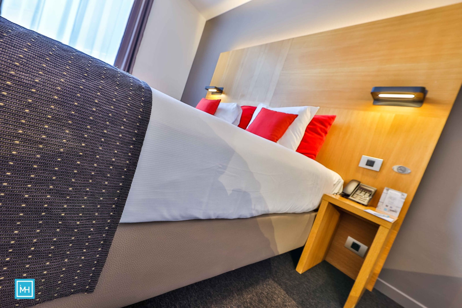 Doppelzimmer im Hotel de la Couronne in Lüttich