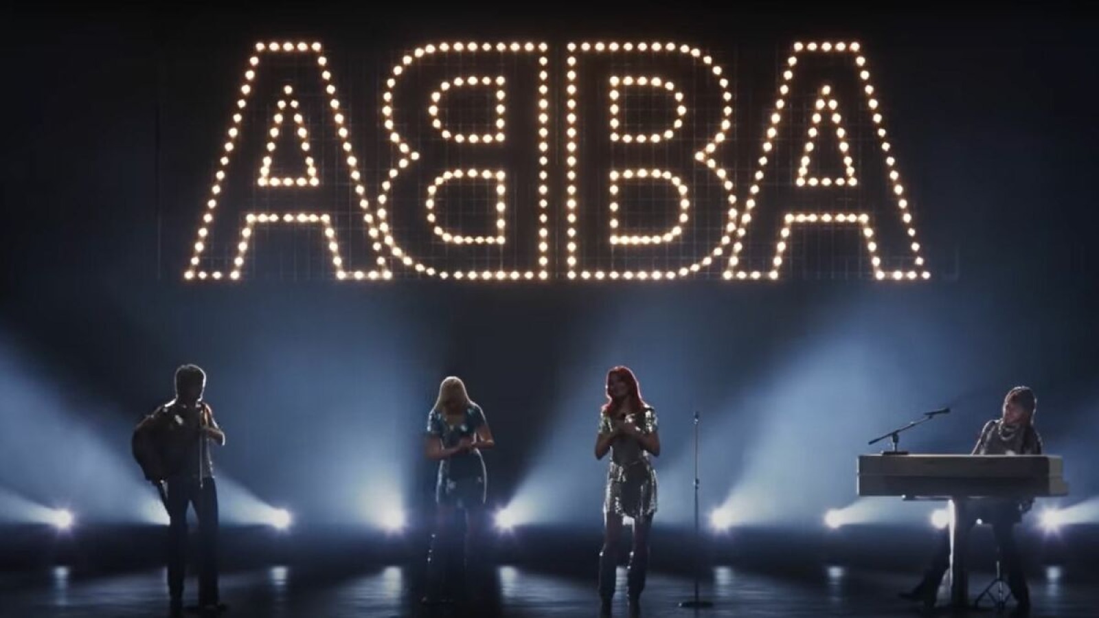 ABBA op het podium