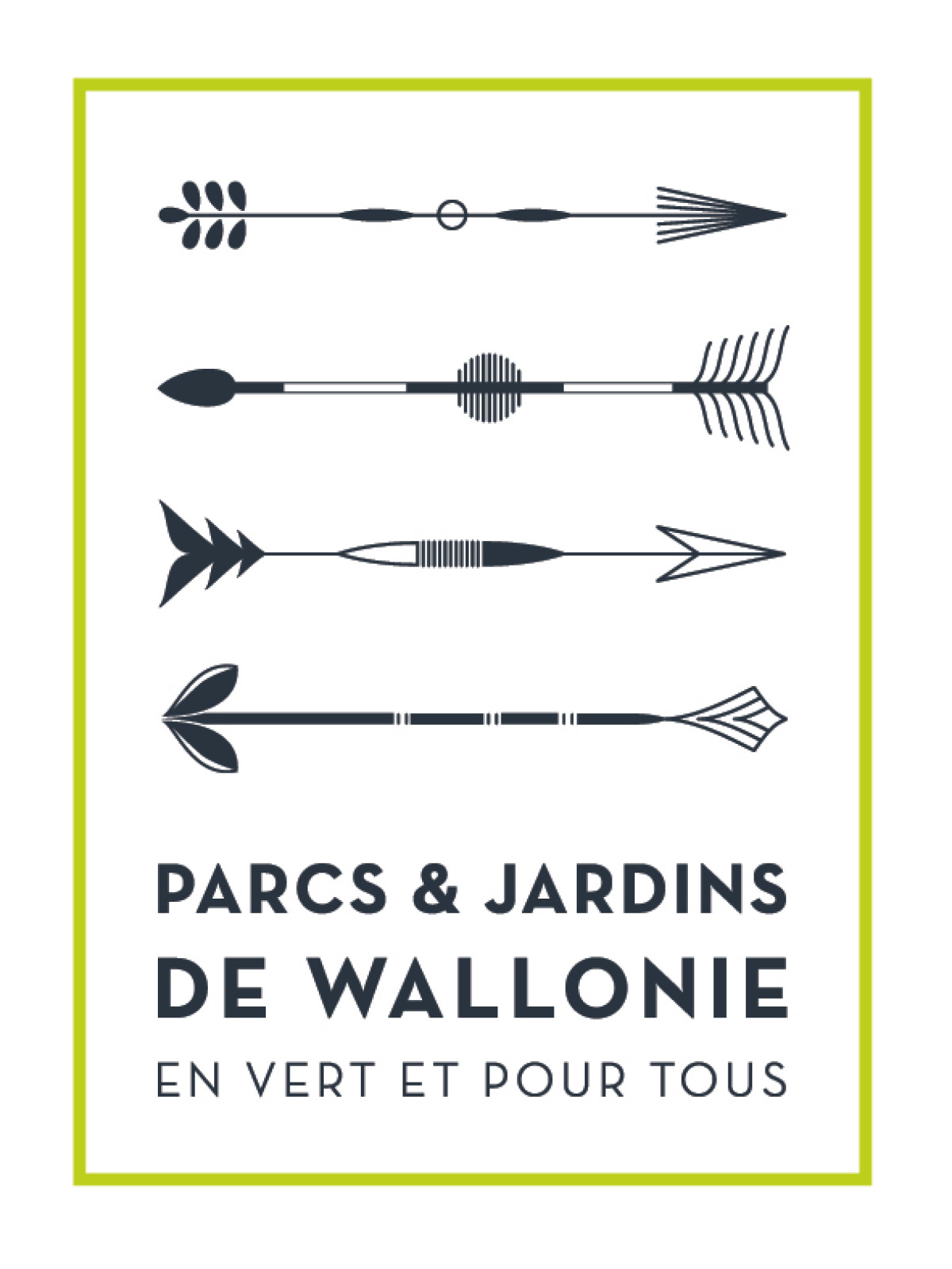Parcs et Jardins de Wallonie - Logo