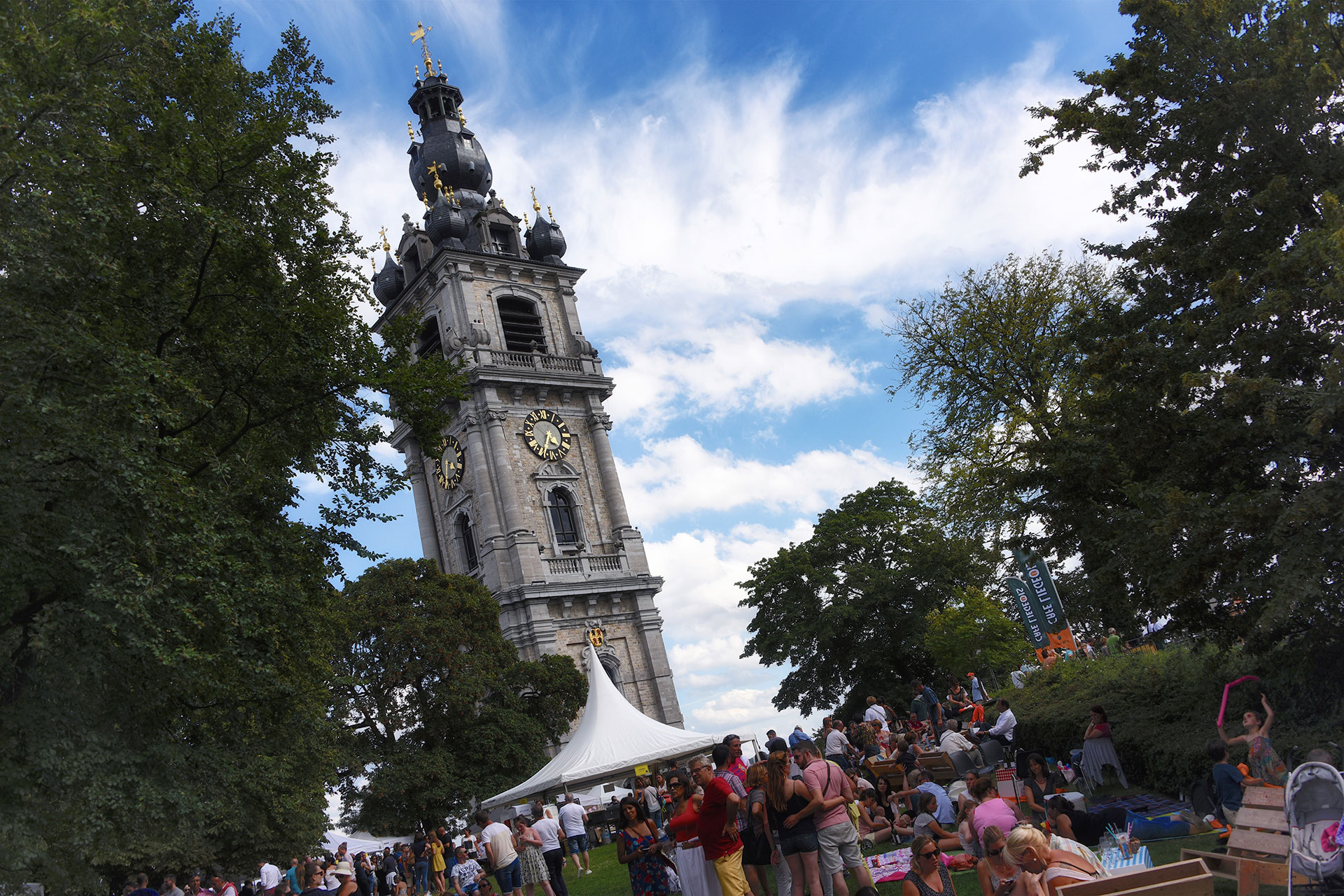Beffroi de Mons - monument baroque - ascenseur panoramique - carillonneurs
