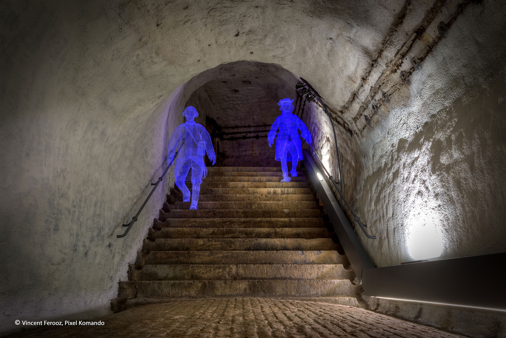 Citadel - Namur - museum - underground corridor - Amazing Wallonia