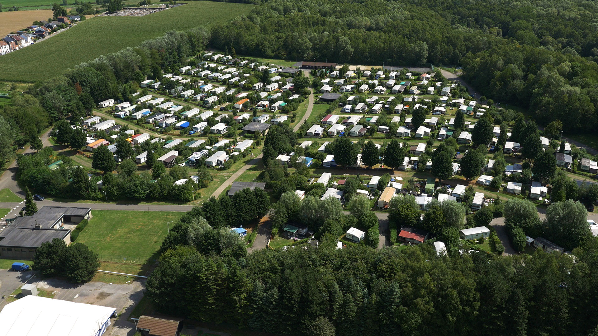 Camping - Domaine - Claire-Fontaine - Godarville