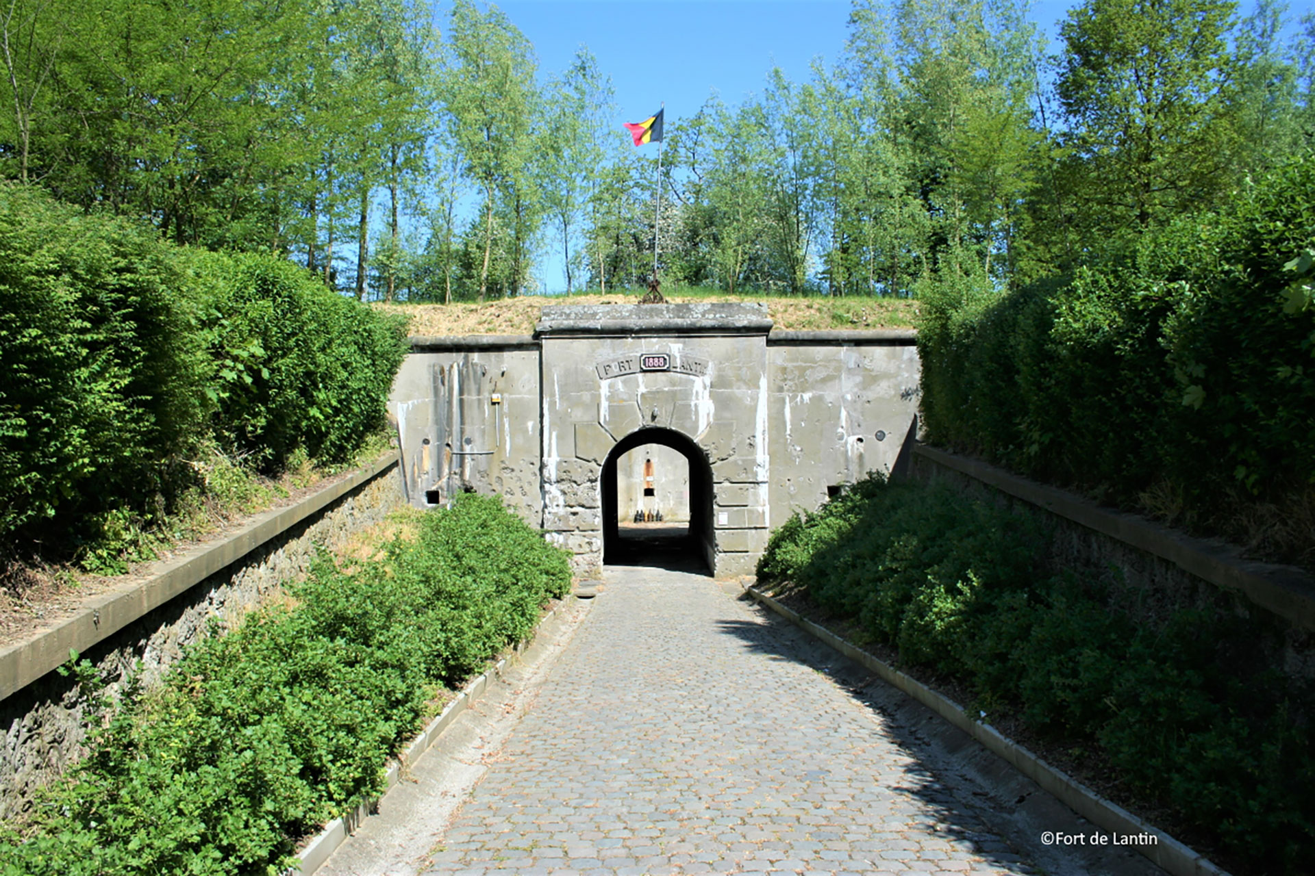 Le Fort de Lantin - entrée