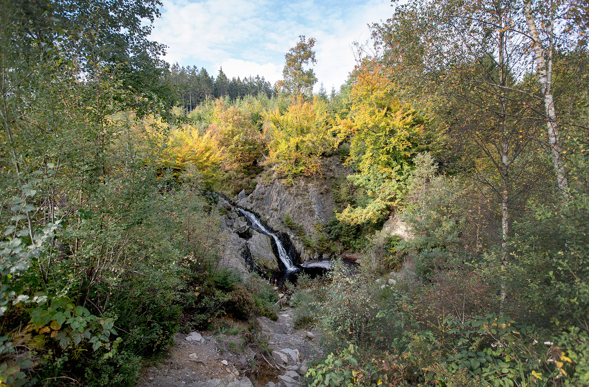 Malmedy - Cascade du Bayeront - nature 