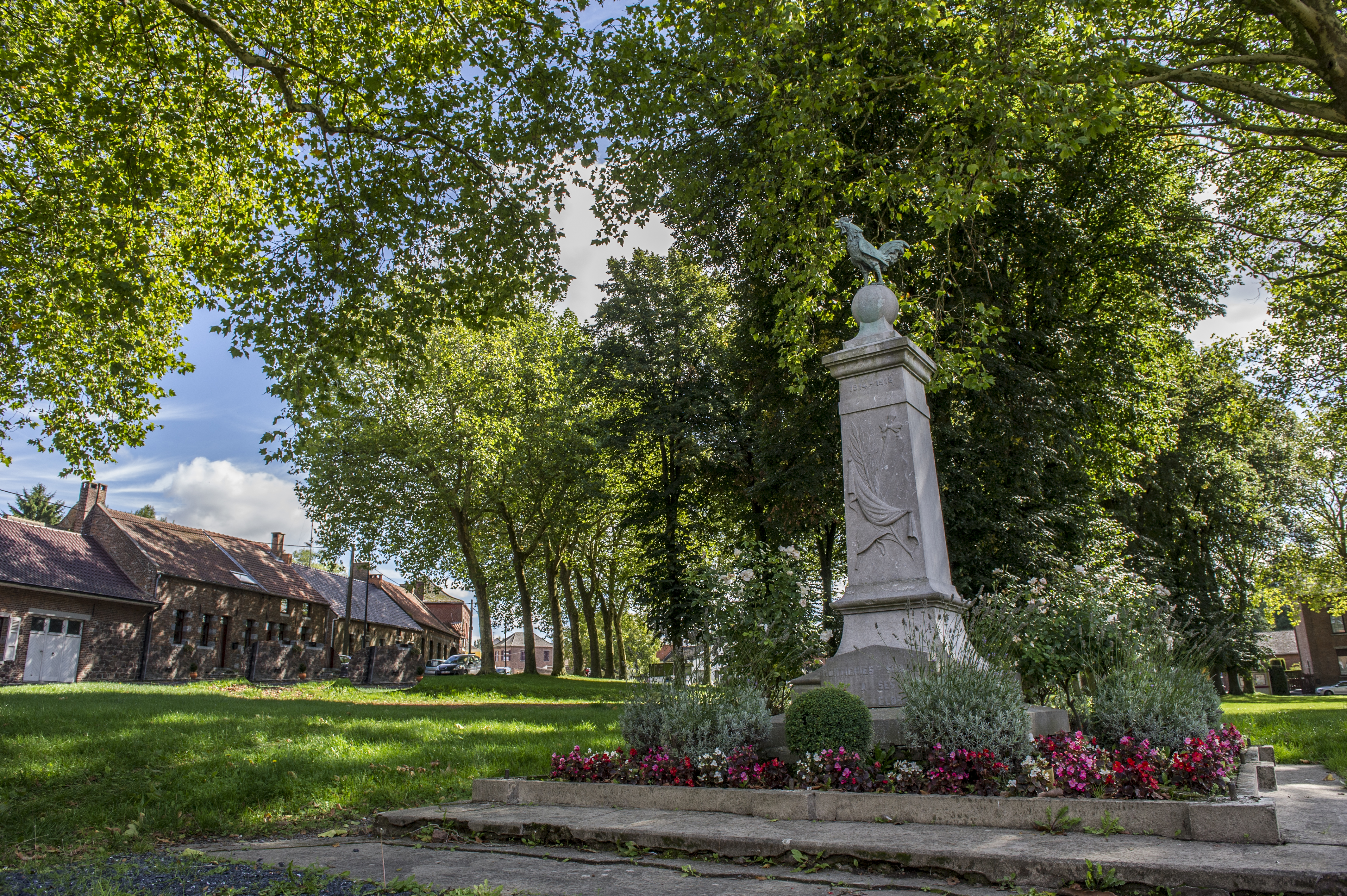 Montignies-sur-Roc, een van de mooiste dorpen van Wallonië