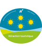 Classification officielle d'une attraction en Wallonie : 4 soleils