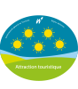 Classification officielle d'une attraction en Wallonie : 2 soleils