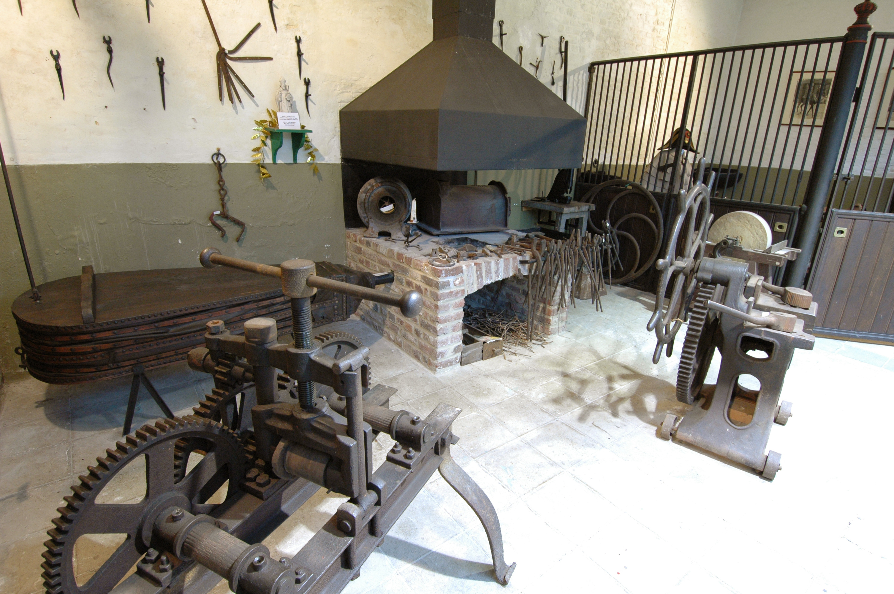 Musée du Cheval à Spa salle de forge