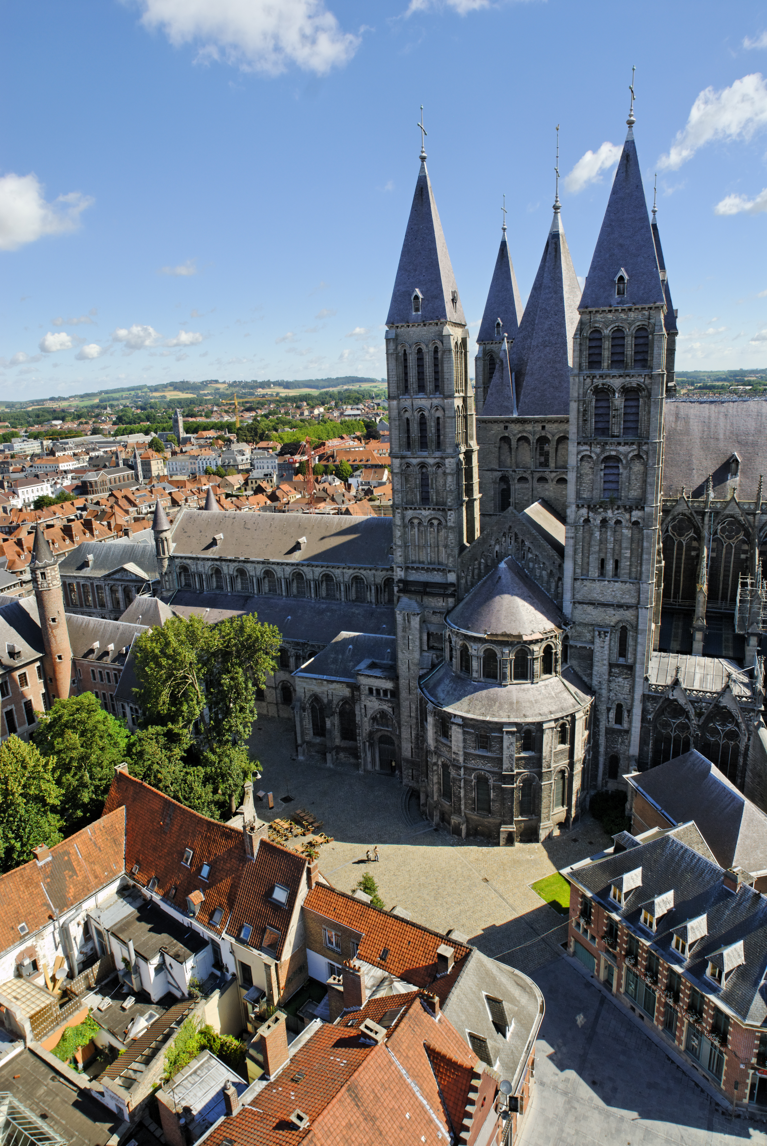 Tournai - Cathédrale Notre-Dame - patrimoine mondial - UNESCO