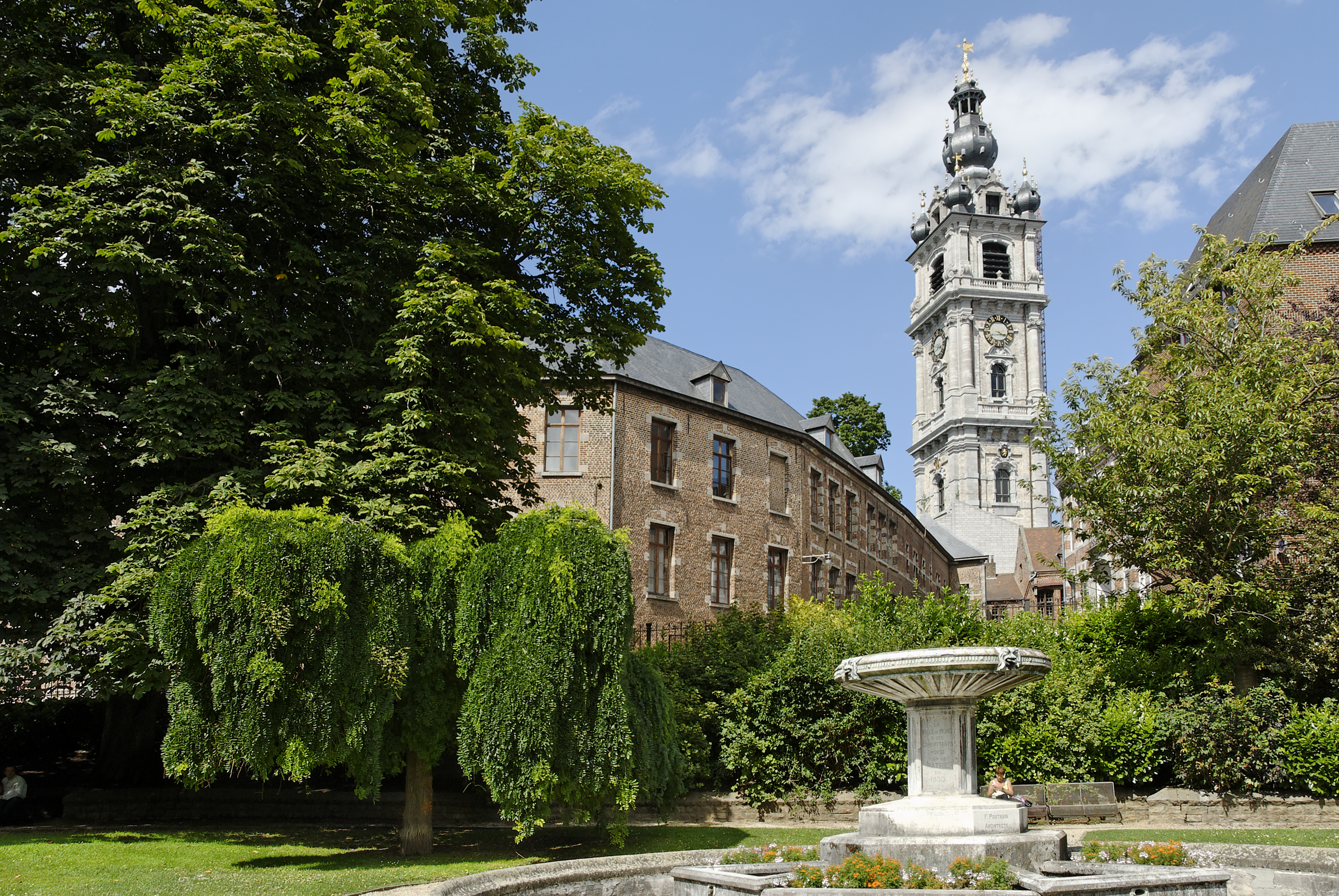 Mons Belfry and its park