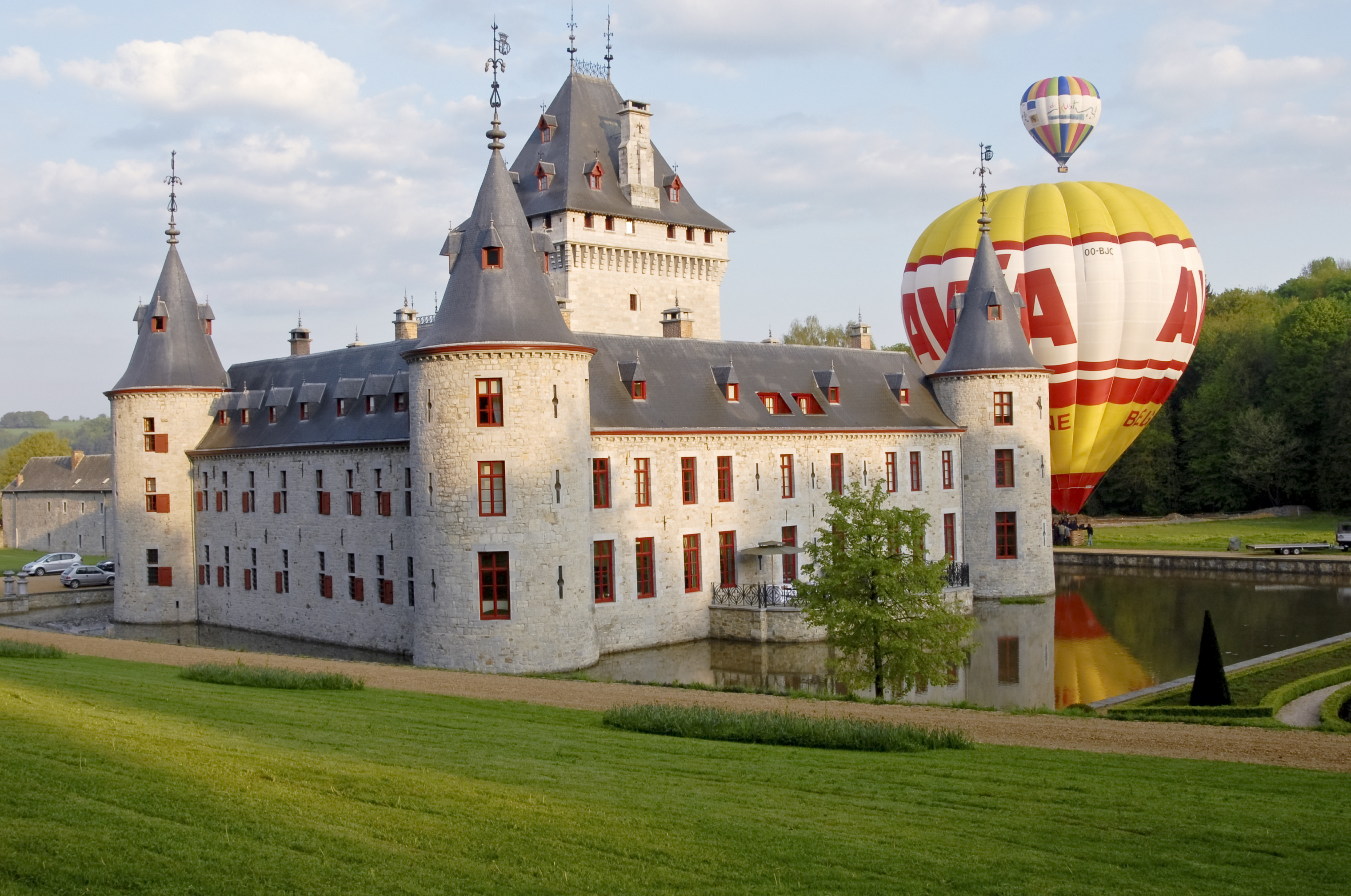 Ontdek het kasteel van Jemeppe, in Hargimont in de provincie Luxemburg