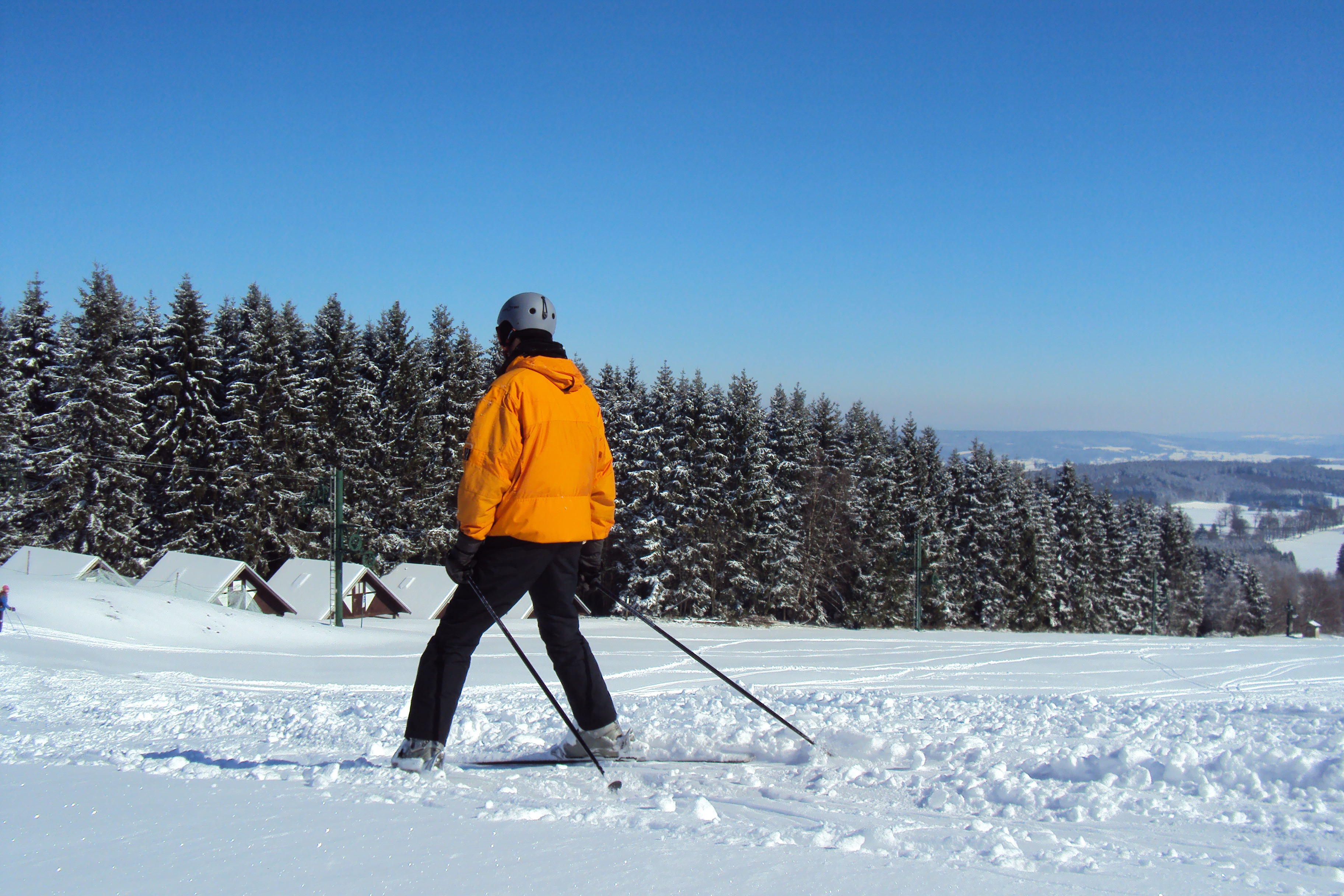 Profitieren Sie von den Skipisten für Alpin-Ski bei Baraque de Fraiture in Vielsalm