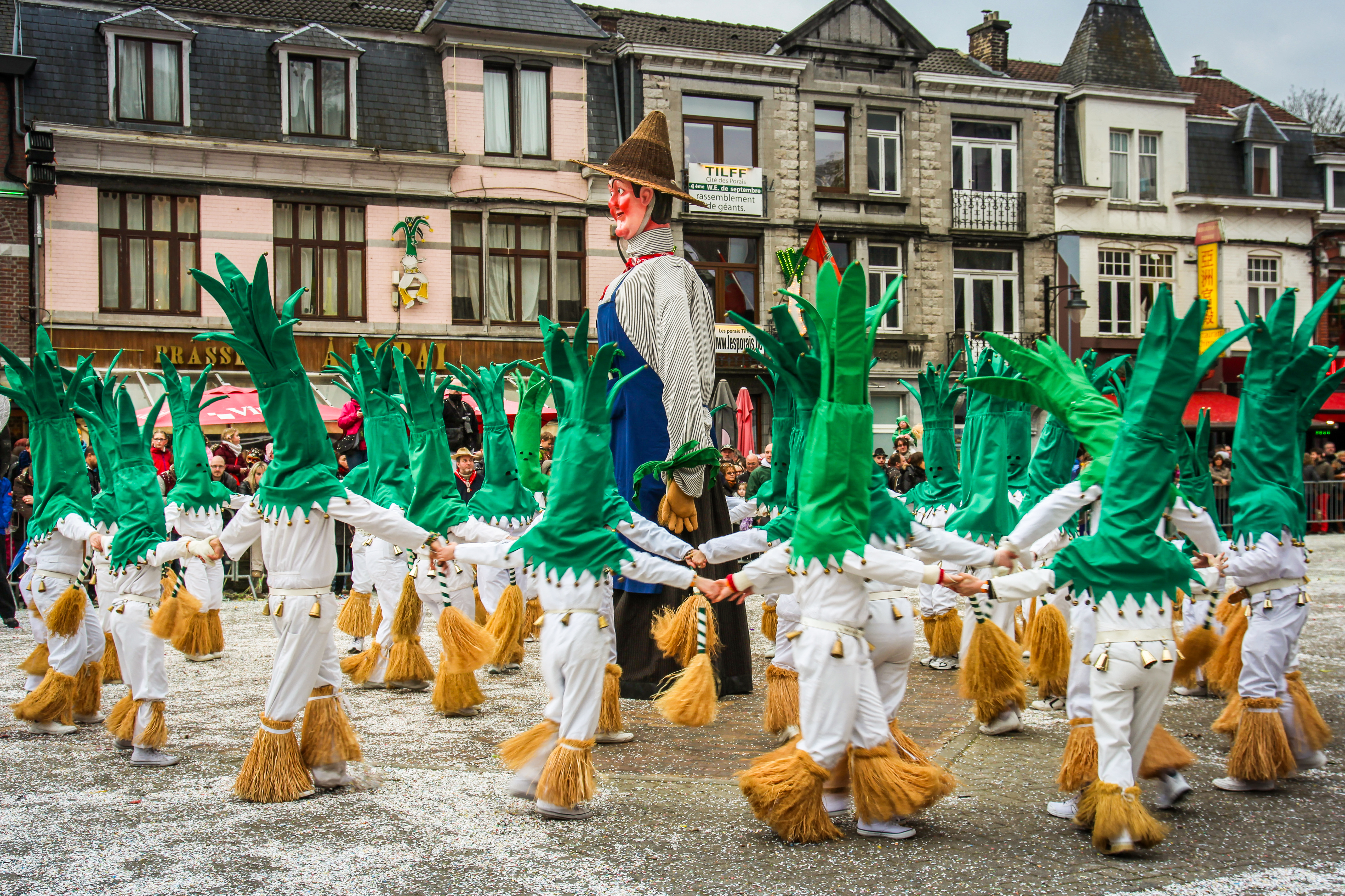 Discover the giants, symbols of Wallonia and its rich folklore, in Tilff