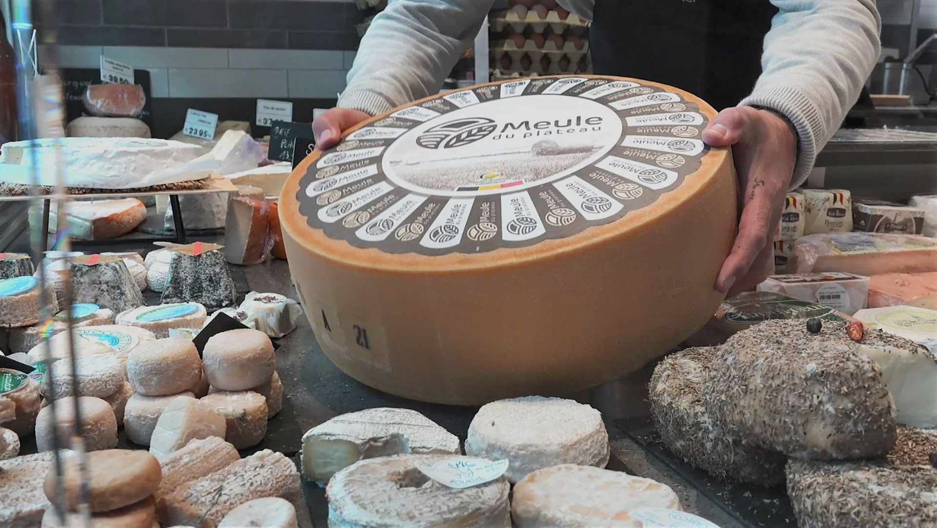 Fromagerie - Plateau - Herve - fromage d'exception - lait cru