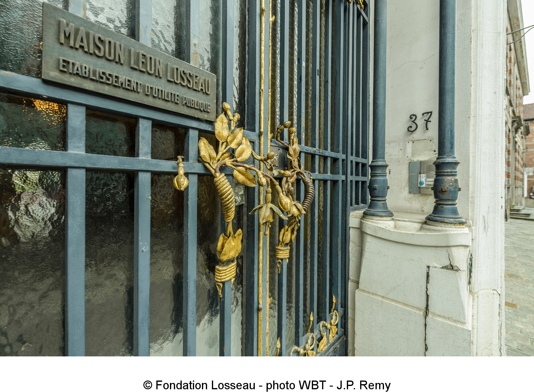Maison Léon Losseau, trésor de l'Art Nouveau à Mons