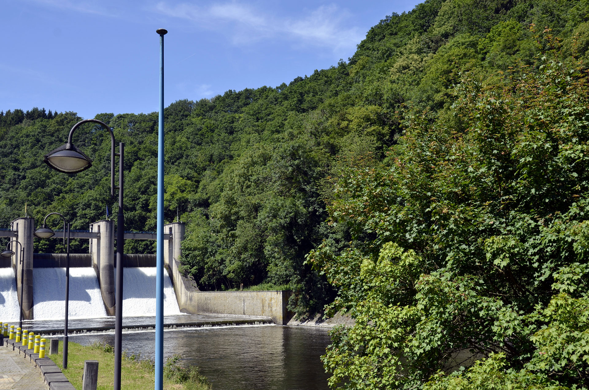 Lac - barrage - Nisramont - La Roche-en-Ardenne - province du luxembourg