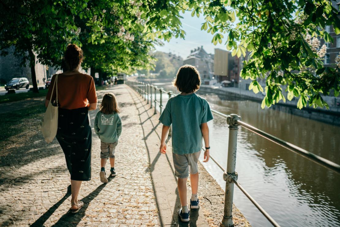 Balade en famille en bord de Meuse - Bons Baisers d'Aurélie - Namur