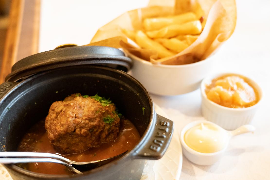 Boulets liégeois boulets sauce lapin