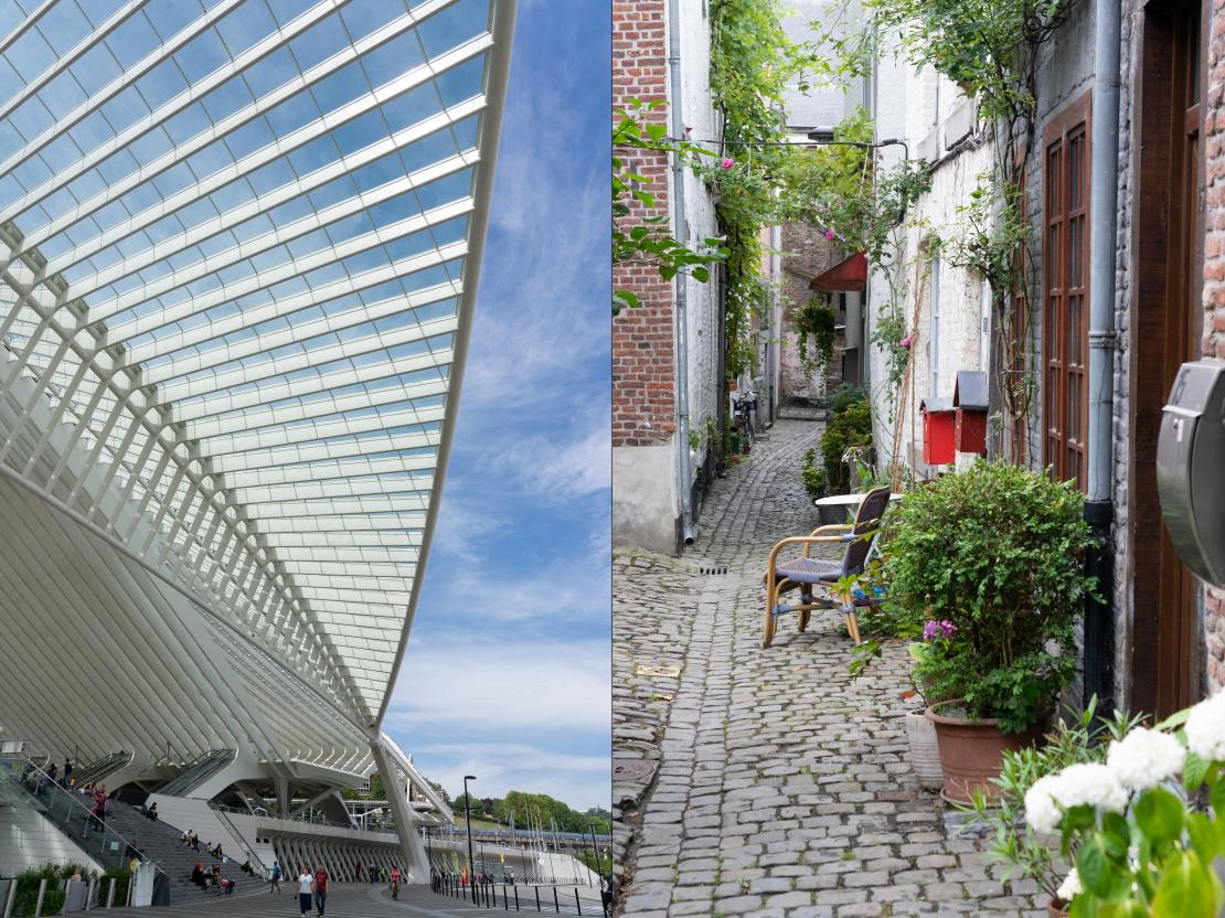 Gare de Liège et impasse Hors-Château
