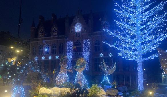Illuminations de Noël à Mouscron