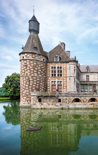Het kasteel van Jehay in de provincie Luik