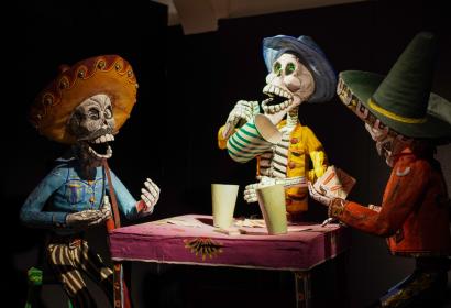 Exposition au Musée du Carnaval et du Masque à Binche | Dia de Muertos