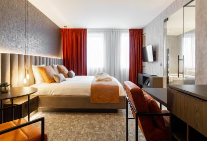 Van der Valk Congres & Spa Hotel room in Mons