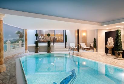 Zwembad, spa en wellness in het hotel Pip-Margraff in Sankt Vith