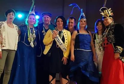 Organizers and the Carnival princess