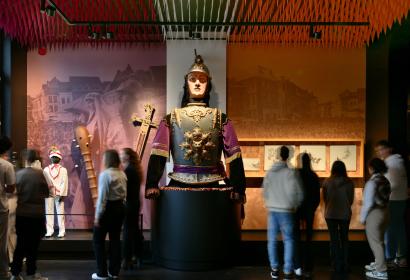 Exhibition room dedicated to Sir Goliath