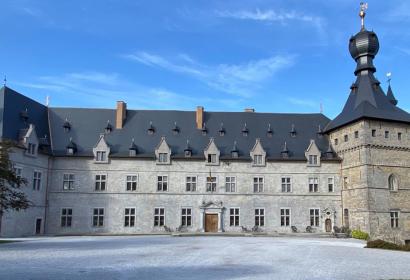 Le Château de Chimay vu de face