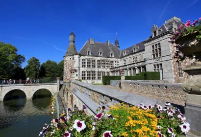 Festivität im Château de Jehay | Frühlingsgärten