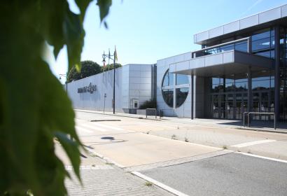 Main entrance to Namur Expo