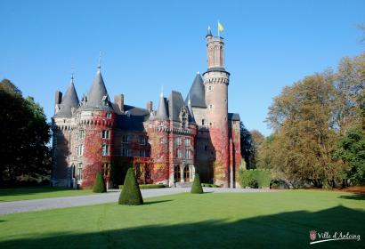 Château - Princes de Ligne - Château d'Antoing - XIIe siècle - bastion - famille de Melun