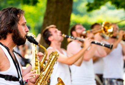Festival - Jazz - Saxophone - Trompette - parc