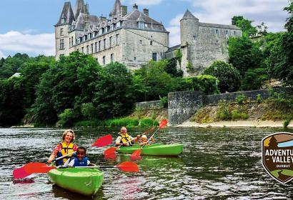 Adventure Valley Durbuy,: discesa del fiume Ourthe in kayak