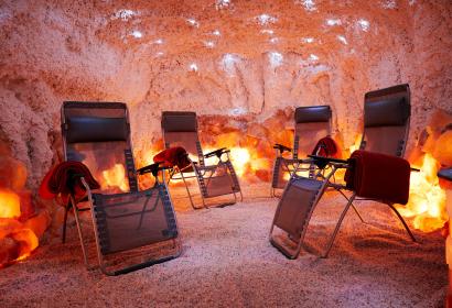 Paradis de sel - Un concept unique en Belgique - grotte de sel - microclimat marin - sel de l'Himalaya - Mer Morte - solarium
