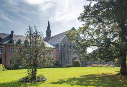 Sentiers - GR - Abbayes - Trappistes - Wallonie - Abbaye de Scourmont