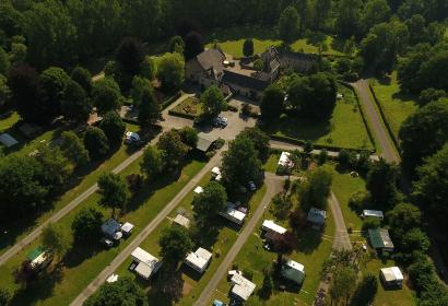 Camping en Wallonie - camp - campement - bivouac - aire touristique - nature - photo aérienne - Villatoile