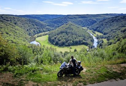 Morocycle tour in Wallonia