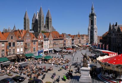 Tournai - Grand-Place - Le Beffroi - patrimoine mondial UNESCO