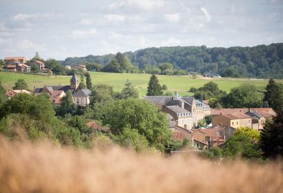 Splendid landscape of the village of Torgny
